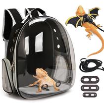 Mochila grande para répteis Bearded Dragon Carrier kathson 18x42x32 cm