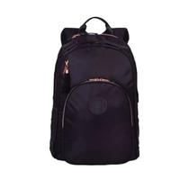 Mochila Grande Paul Frank Glam Preto Sestini