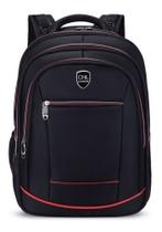 Mochila Grande Resistente Reforçada Notebook Zíper Duplo 816