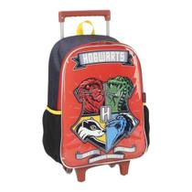 Mochila Grande Rodinha Escolar Infantil Harry Potter Hogwarts Mochila Grande Rodinha Escolar Infantil Harry Potter Hogwarts