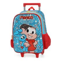 Mochila Grande Rodinha Escolar Infantil Mônica Azul Mochila Grande Rodinha Escolar Infantil Mônica Azul