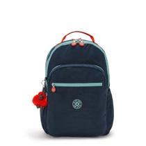 Mochila Grande Seoul lap Kipling Cosmo Blue C Mochila Grande Seoul lap Kipling Cosmo Blue C