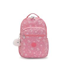 Mochila Grande Seoul lap Kipling Glitter Cats Mochila Grande Seoul lap Kipling Glitter Cats