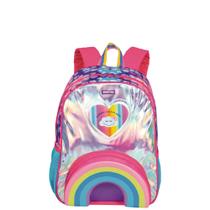 Mochila Grande Sestini 21X Arco Íris Colorido Mochila Grande Sestini 21X Arco Íris Colorido