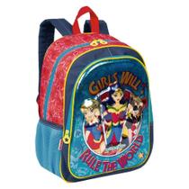 Mochila Grande Super Hero Girls - Sestini 19x Mochila Grande Super Hero Girls - Sestini 19x