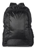Mochila Grande Viagem 42l Camping Reforçada - Preto