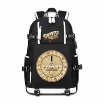 Mochila Gravitys Falls Cartoon Kids School Oxford Cloth Mochila Gravitys Falls Cartoon Kids School Oxford Cloth