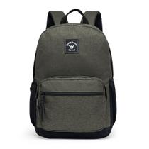 Mochila Hang Loose Escolar Casual Cinza