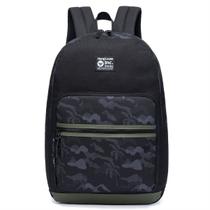 Mochila Hang Loose Escolar Masculina Reforçada Preta Mochila Hang Loose Escolar Masculina Reforçada Preta