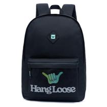 Mochila Hang Loose Neon, Cor: Preto Ref: 1571