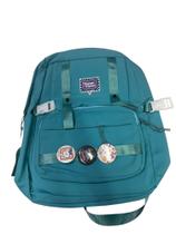 Mochila Happy Faces Verde Água com Alças Estilo Outdoor Mochila Happy Faces Verde Água com Alças Estilo Outdoor