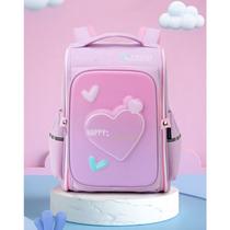 Mochila Happy Waterproof para meninas da escola 35L cor rosa Mochila Happy Waterproof para meninas da escola 35L cor rosa