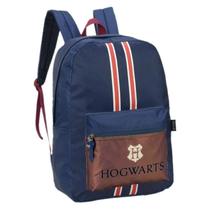 Mochila Harry Potter Azul Hogwarts Original