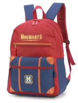 Mochila Harry Potter Costas Escolas Hogwarts Luxcel Vinho