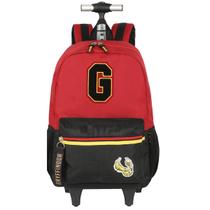 Mochila Harry Potter de Rodas Juvenil Escolar Casual Filme Cor:Vermelho