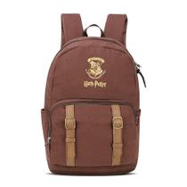 Mochila Harry Potter Escolar Marrom 44x29x15cm 19L