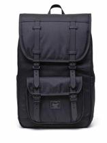 Mochila Herschel Supply Co. Little America Tonal Preto Médio Mochila Herschel Supply Co. Little America Tonal Preto Médio