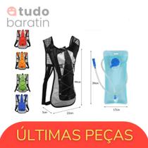 Mochila Hidratação Impermeável 2L Camping Caminhadas Corrida Trilha Ciclismo