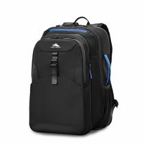 Mochila High Sierra Hi-Life 3 em 1 conversível preta/azul Mochila High Sierra Hi-Life 3 em 1 conversível preta/azul