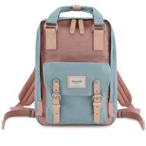 Mochila Himawari impermeável para mulheres de 14,9 polegadas com compartimento para laptop
