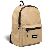 Mochila Hocks Mini Lona Bege Mochila Hocks Mini Lona Bege