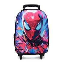 Mochila Homem Aranha De Rodinha Lançamento Spider Man