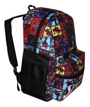 Mochila Homem Aranha Masculina Infantil Juvenil Aulas Costas Mochila Homem Aranha Masculina Infantil Juvenil Aulas Costas
