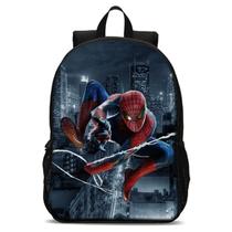 Mochila Homem Escala Muros Teia Dia a Dia Para Meninos Infantil Fãs Filme Marv Mochila Homem Escala Muros Teia Dia a Dia Para Meninos Infantil Fãs Filme Marv