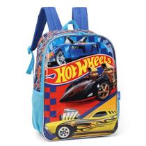 Mochila hot wheels azul is39141hw0200un