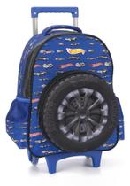 Mochila hot wheels com rodas azul ic38262hw0200un