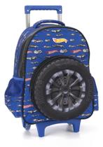 Mochila hot wheels com rodas azul ic38262hw0200un Mochila hot wheels com rodas azul ic38262hw0200un