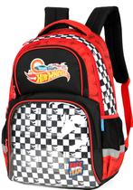 Mochila Hot Wheels Costa Escolar Juvenil Original 45cm Modelo 2026