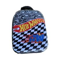 Mochila Hot Wheels Lancheira Alça Maxtoy Alto Relevo 3D - Marca