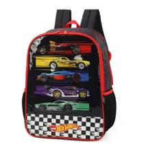 Mochila hot wheels preta is39141hw0600un