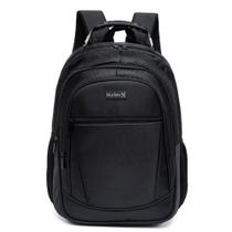 Mochila Hurley Executiva Masculina Reforçada Cabo Aço Notebook Mochila Hurley Executiva Masculina Reforçada Cabo Aço Notebook