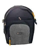 Mochila Ikon NCA 593A Preta e Cinza