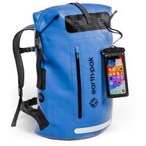 Mochila Impermeable Earth Pak 85L con Funda Impermeable para Teléfono IPX8 Azul Mochila Impermeable Earth Pak 85L con Funda Impermeable para Teléfono IPX8 Azul