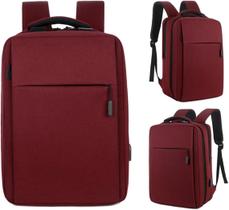 Mochila Impermeável Com Porta USB Fina e Leve Para Negócios, Trabalho, Viagens, Lançamento