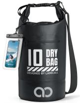 Mochila impermeável Lamicall Dry Bag 10L/20L com capa de telefone