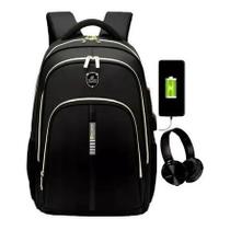 Mochila Impermeavel Notebook Saida Fone E Usb Envio 24 Hs