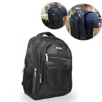 Mochila Impermeável Preta Unissex Bolsa Grande Reforçada Mochila Impermeável Preta Unissex Bolsa Grande Reforçada