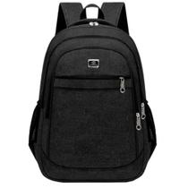 Mochila Impermeável Preta Unissex, Durável e Perfeita para Escola ou Viagem Mochila Impermeável Preta Unissex, Durável e Perfeita para Escola ou Viagem