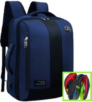 Mochila Impermeavel Saida Usb Saida Fone Notebook