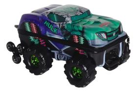 Mochila Incrível Hulk Monster Trucks 3d - Maxtoy Preto E Verde Hulk Mochila Incrível Hulk Monster Trucks 3d - Maxtoy Preto E Verde Hulk