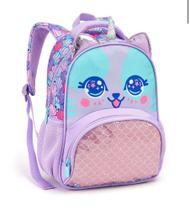 Mochila infantil 13" creche passeio seanite menina gata/panda Mochila infantil 13" creche passeio seanite menina gata/panda