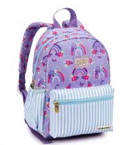 Mochila infantil 13" creche passeio seanite menina