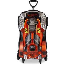 Mochila Infantil 3D Hot Wheels Dune A Soar Rodinha Maxtoy