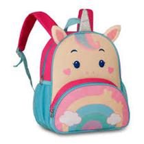 Mochila Infantil Animais Clio Pets com Alças Reforçada