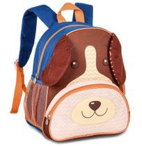 Mochila Infantil Animais Pets Bichinhos Escolar Bolsa Bebês - Clio Style