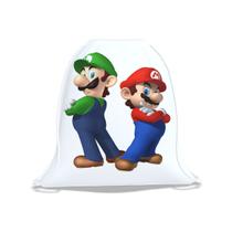 Mochila Infantil Aniversário Mario - Personalizada